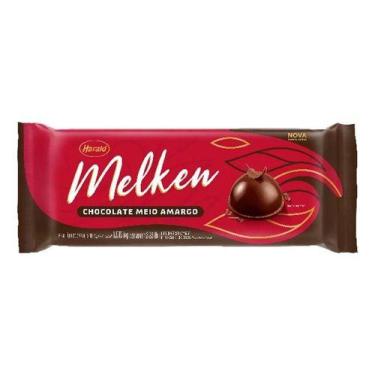 Imagem de Chocolate Melken Meio Amargo Barra 1,01kg - Harald