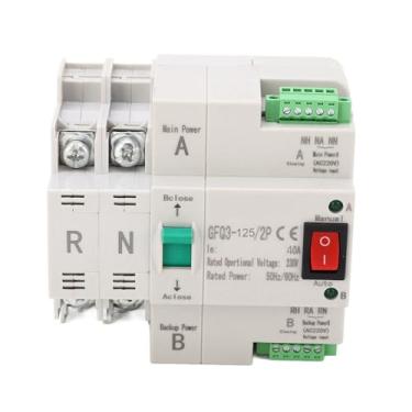 Imagem de Dual Power Automatic Transfer Switch 2P PC comutação rápi AC 230V para Home Factory. (40A)