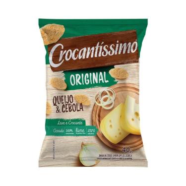 Imagem de Salgadinho Crocantíssimo Queijo e Cebola 40g