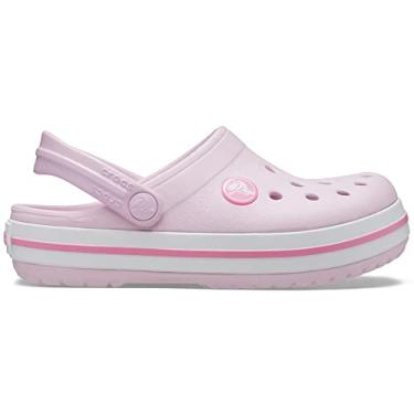 Imagem de Sandália Crocband Clog K Clog, Crocs, Infantil Unissex, Ballerina Pink, 33