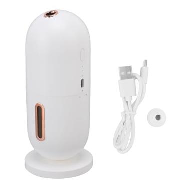 Imagem de Fragrância Difusor Portátil Moderno ATOMIZAÇÃO MELHA MODOS 3 MODOS 1200mAH BATERIA ULTRA AOMATIONAL AROMATERAPIA DE OPERAÇÃO PARA O OBALHO ESSENCIAL DO ESCRITÓRIO DE OBALHO (Branco)