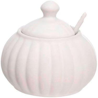Imagem de Açucareiro De Cerâmica Bella Branca Ou Verde 250ml - HAUSKRAFT, BRANCO