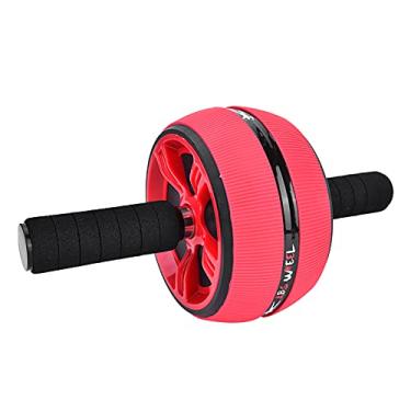 Imagem de GP P, RODAS DE EXERCÊNCIA MOLHA DE METAL COM ANES DE ANODADE DE ANIGO AMPRENHO ABDOMINAL ROLLER TREINADOR EQUIPAMENTO DE FATINA ACESSÓRIOS DE GYM (Roda de roda única e preta)