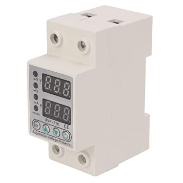 Imagem de Sobre Sob Protetor de Tensão, Tela de LED Duplo, Proteção Ajustável, Dispositivo de Redefinição Inteligente para Segurança Em Casa AC220V (63a)