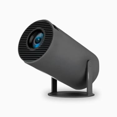 Imagem de CertaMania - Mini Projetor Portatil HY300 Pro Conexões 5g Wifi 6 Bluetooth 5.0 Android 11 Projetor 4K 1080 Full HD Conecte seu Celular LED Projete de 40 até 130 polegadas