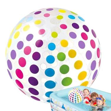 Imagem de Bolas De Praia,Brinquedo Insuflável para Exercício de Adolescentes - Portátil 40 cm Bolas para Desportos de Equipa e Atividades ao Ar Livre em Parque Piscina Areia Escola Festa