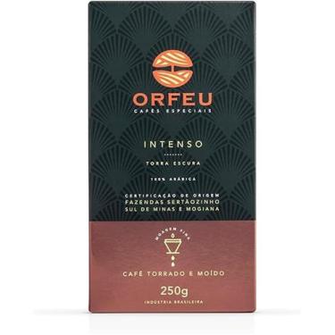 Imagem de Café Torrado e Moído Orfeu Intenso 250g