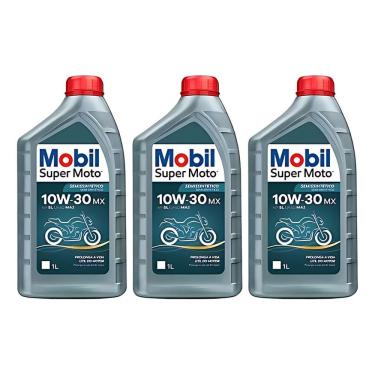 Imagem de Óleos Mobil Semi-sintético 10w30 3L Pop Pcx Titan Fan Sahara