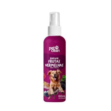 Imagem de Perfume de para Cachorro Cães e Gatos Pet Clean- 60ml (Frutas Vermelhas)