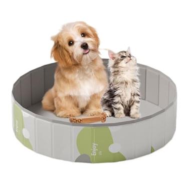 Imagem de Piscina para Pets,Piscinas Para Animais De Estimação Para Cães Grandes - PVC Sem Inflação Banho de Bebé Interior Exterior Quintal Escola Parque