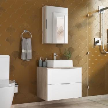 Imagem de CONJUNTO RUBI 60CM Madeirado Branco