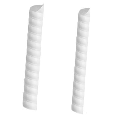 Imagem de WeiLaiKeQi 2x Protetor de Tronco Protetor de Árvore Portátil Resistente Protege contra Veados Animais Cortadores Aparadores Manga Fácil de Usar de Plantas, Branco