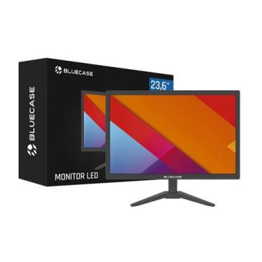 Imagem de Monitor Grande 23,6 Preto Hdmi Led Bluecase 75Hz Full Hd