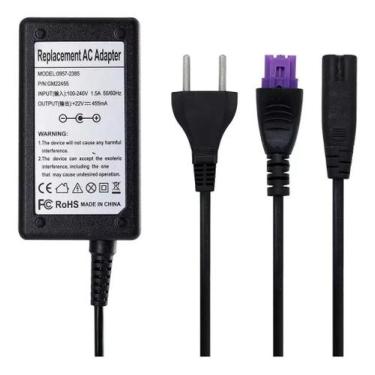 Imagem de Fonte Impressora Rhos C4680 Plug Roxo + Cabo Energia - DMK
