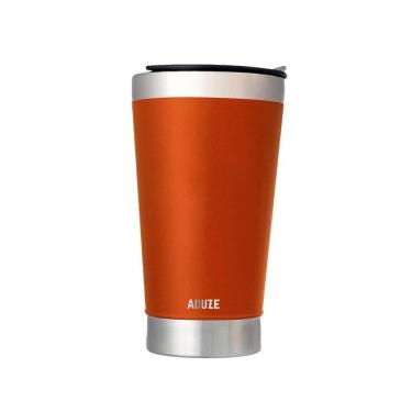 Imagem de Copo Térmico Aduze Pub De Cerveja Laranja 500ml
