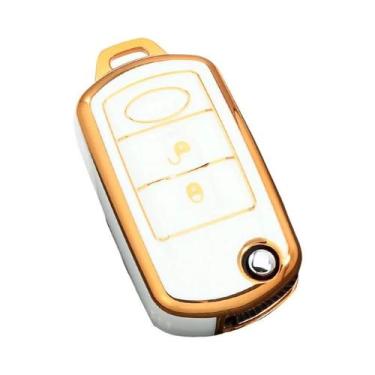 Imagem de Land Rover LR3 Discovery 3 Range Rover Sport Key Fob Case Protetor Cap