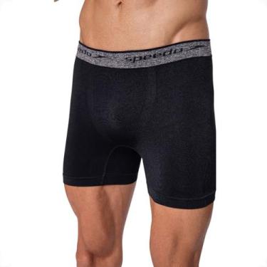 Imagem de Cueca Speedo Adulto Masculina Boxer, Preto, G