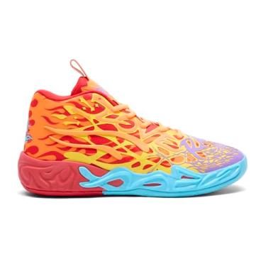 Imagem de PUMA Tênis de basquete masculino Mb.04 Phoenix - Vermelho, Puma Brilho vermelho-laranja, 42