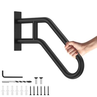 Imagem de GORWARE Corrimãos Para Degraus Externos, Idosos, De Varanda E Deck, Barras Apoio Escadas, 1 A 3 Degraus, Alça Segurança Em Formato U, Garagem, Jardim