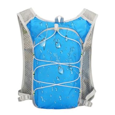 Imagem de Mochila de Hidratação | Mochila De Água Para Corrida - Equipada Com Alça De Ombros Respirável E Ajustável E Bolsa Reflexiva Para Atividades Como Fitness, Esqui, Ciclismo, Acampamento Bicicleta