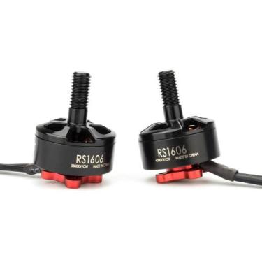 Imagem de Motor Brushless EMAX para avião FPV RC, Oficial RS1606 3300KV, 4 unida