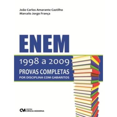 Imagem de Livro - Enem - 1998 A 2009 Provas Completas Por Disciplina Com Gabarit