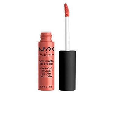 Imagem de NYX PROFESSIONAL MAKEUP Creme para lábios suave fosco, batom líquido leve - Cannes (Matte Muted Mauve)