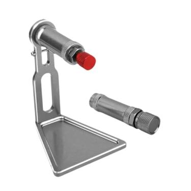 Imagem de menolana Ferramenta de balanceamento de pneus de carro RC de metal, balanceador de pneus de roda sextavada de 12 mm e 17 mm para peças de modificação de, Cinza