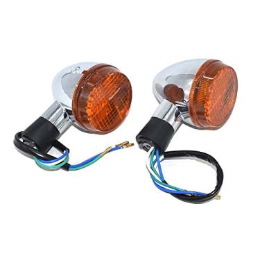 Imagem de YXMTPTCO Lâmpada indicadora de luz de seta traseira de motocicleta para Honda Shadow VT400 VT750 Steed 400 600 VLX600 Magna 250/750 VTX1300 VTX1800