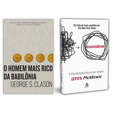 Imagem de O homem mais rico da Babilônia - George S. Clason + Essencialismo - A 