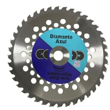 Imagem de Disco Serra C/Videa 40 Dentes 10" P/ Roçadeira Diamante Azul