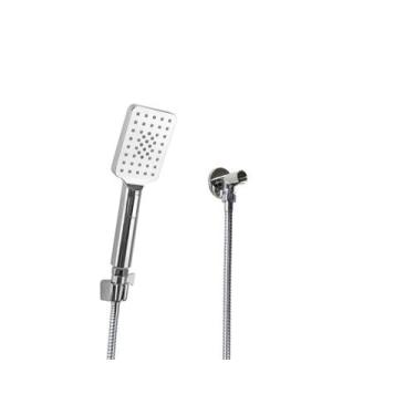 Imagem de Chuveirinho de Mão em ABS com Desviador e Mangueira 180 cm - AMG Metai