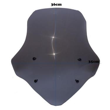 Imagem de Bolha lente Parabrisa Xtz 250 Tenere T.Original fumê - MOTOKA