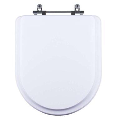 Imagem de Assento Sanitário Tampa de Vaso Branco Resina Poliester Belle Epoque p