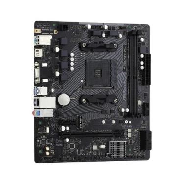 Imagem de Placa Mãe Asrock A520M-Hvs Amd Am4 Matx Ddr4 - 90-Mxbe60