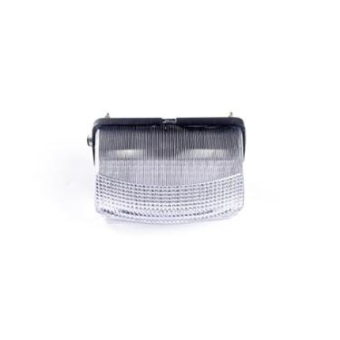Imagem de Lâmpada LED traseira de freio traseiro com seta integrado/indicadores para Yamaha FZR750 (1987-1990) (transparente, LED GEN.2 + função de seta)