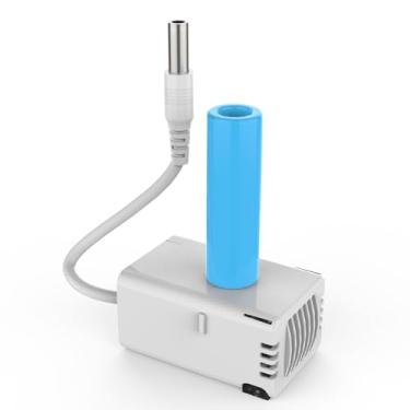 Imagem de Bomba de fonte de água Cat - Bomba de substituição silenciosa para fonte de água para gatos sem fio de aço inoxidável, fonte de água para gatos operada por bateria sem fio