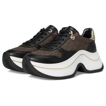 Imagem de Michael Kors Tênis feminino Arla Trainer, Marrom, 39