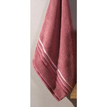 Imagem de Toalha Banhão Yasmin Algodão Fio Retorcido Bene Casa, Rosewood