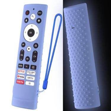 Imagem de Capa de silicone para controle remoto de voz Hisense ERF3A90 para Hise