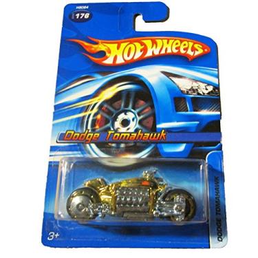 Imagem de #2005-176 Dodge Tomahawk Gold Chrome Collectible Collector Car Mattel Hot Wheels 1:64 Scale