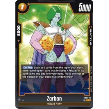 Imagem de Carta Dragon Ball TCG - Zarbon (Awakened Pulse) - Comum