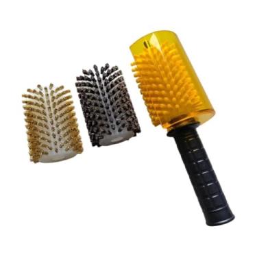 Imagem de kowaku Kit de escova de cera para snowboard Kit de escova de cera para esqui Nylon Latão Crina de cavalo Escova rotativa Escova de rolo elétrica Escovas de