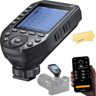 Imagem de GODOX Disparador de flash sem fio TTL XProII-S para câmeras Sony, 2.4G 1/8000s HSS, Bluetooth integrado para controle de aplicativos de smartphone, função TTL Convert-Manual TCM, sapata de bloqueio de