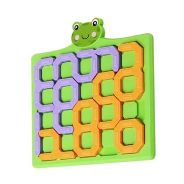 Imagem de YIJU Quebra-cabeça digital infantil, brinquedo educativo, presente para desenvolvimento do bebê, jogo de tabuleiro de viagem com habilidade lógica, jogo de, Sapo