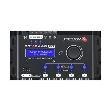Imagem de Stetsom STX2448BT Processador DSP Bluetooth 2 Entradas 4 Saídas Contro