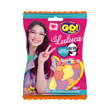 Imagem de Bala Goma de Gelatina Luluca (Sabores Sortidos) 70g - Go Jelly (6)