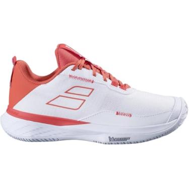 Imagem de Babolat Tênis feminino SFX Evo All Court, Branco/terracota, 39