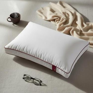 Imagem de Travesseiro Antiestresse Pillowow com Tecnologia Relaxante e Suporte Anatômico – Proporciona Alívio de Tensão, Maciez Premium e Conforto Ergonômico para um Sono Profundo, Reparador e Revigorante