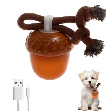 Imagem de KTZCTPCA Brinquedos interativos para cães, bola vibratória para cães com movimento ativado, 3 modos de brincar, brinquedo de cachorro estridente, brinquedo elétrico automático para filhotes de